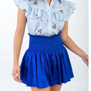 KOCH Blue Erika Skirt. Perfect Condition